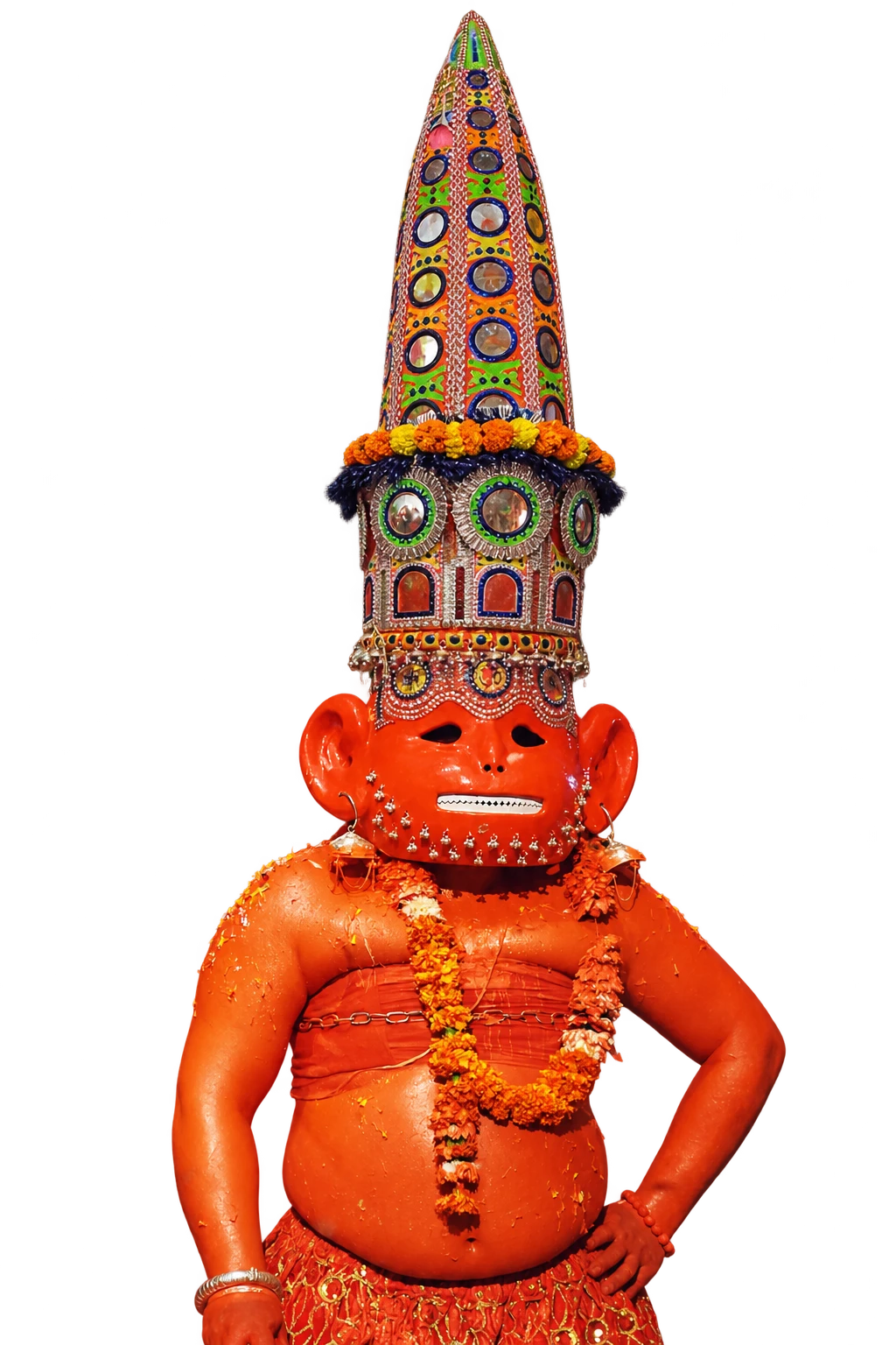 Maharaj Ji’s Swaroop on the left